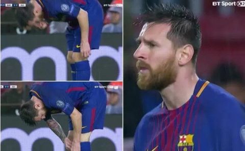 NÓNG: Thứ Messi lấy trong tất để uống có phải là …doping?