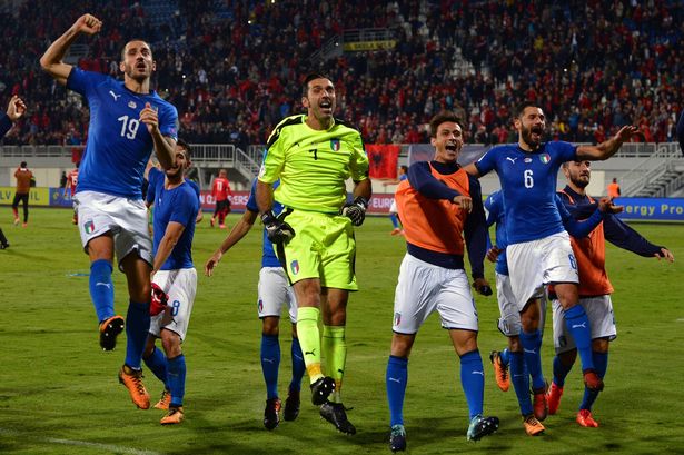 Candreva tỏa sáng, Italia thắng nhọc Albania ở lượt trận cuối