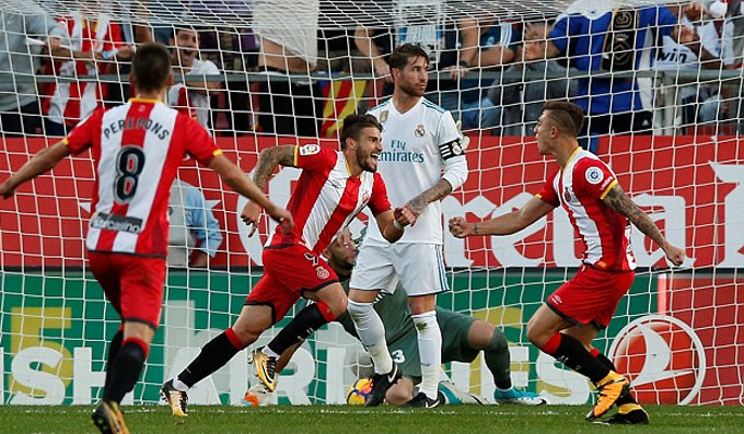 Ngược dòng đả bại Real, Girona tạo nên cơn địa chấn tại La Liga