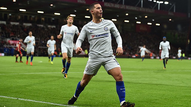 5 điểm nhấn Bournemouth 0-1 Chelsea: Hazard xứng vai thủ lĩnh