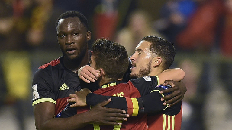 Anh em nhà Hazard giúp Bỉ đại thắng Cyprus, Hy Lạp đoạt suất đá play-off
