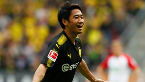 Kagawa lập siêu phẩm, Dortmund xây chắc ngôi đầu Bundesliga