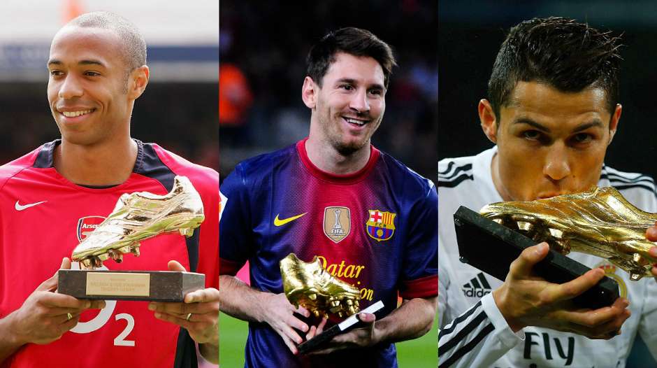10 “Chiếc giày vàng” qua một thập kỷ thống trị của Ronaldo – Messi