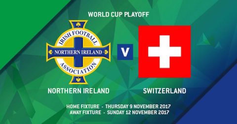 Nhận định Bắc Ireland vs Thụy Sỹ, 02h45 ngày 10/11: Giông tố đất khách