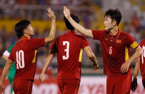 Lương Xuân Trường được chọn mang băng đội trưởng U23 Việt Nam