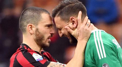Donnarumma rơi nước mắt vì bị fan Milan miệt thị