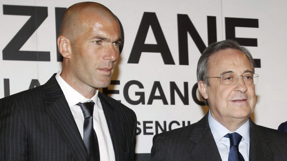 Real Madrid nổi sóng vì Zidane và ‘bố già’ Perez