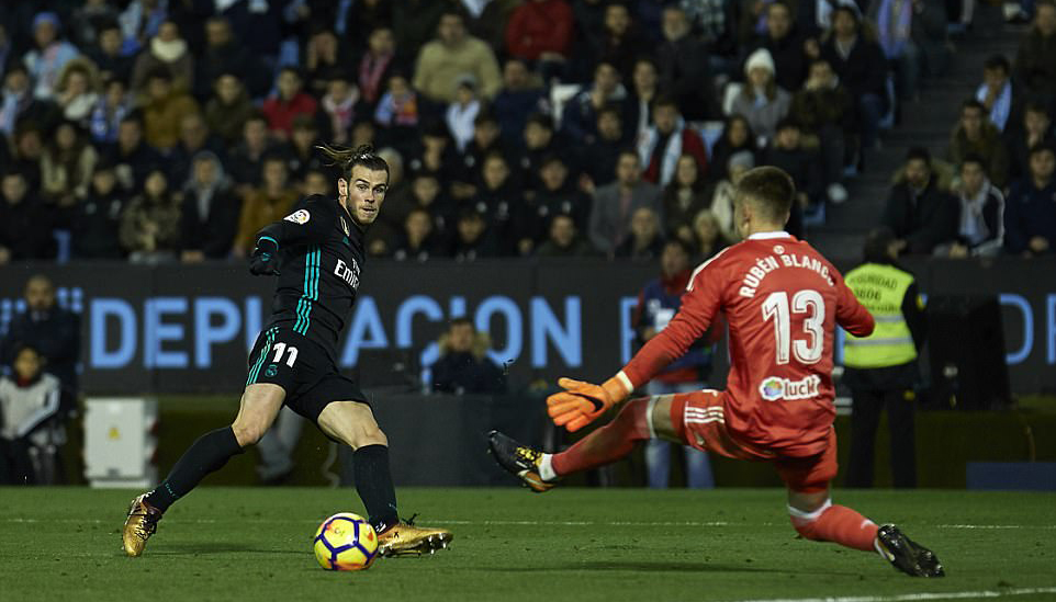 Bale tỏa sáng với cú đúp, Real vẫn sa lầy ở Balaidos