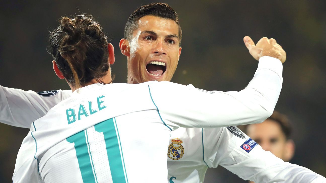 Ronaldo và Bale: Hy vọng cuối cùng của Real Madrid