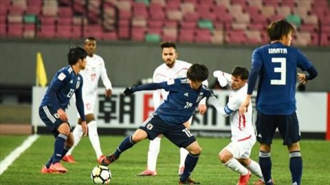 U23 Nhật Bản nhọc nhằn giành thắng lợi trước U23 Palestine