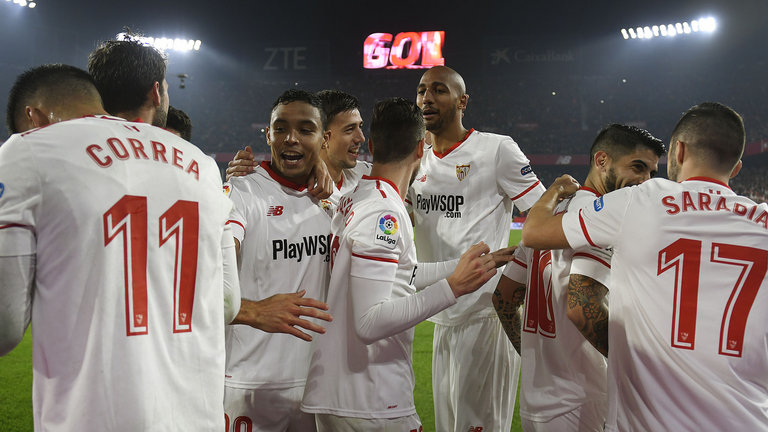 Khuất phục Atletico, Sevilla giành vé vào bán Cúp Nhà vua