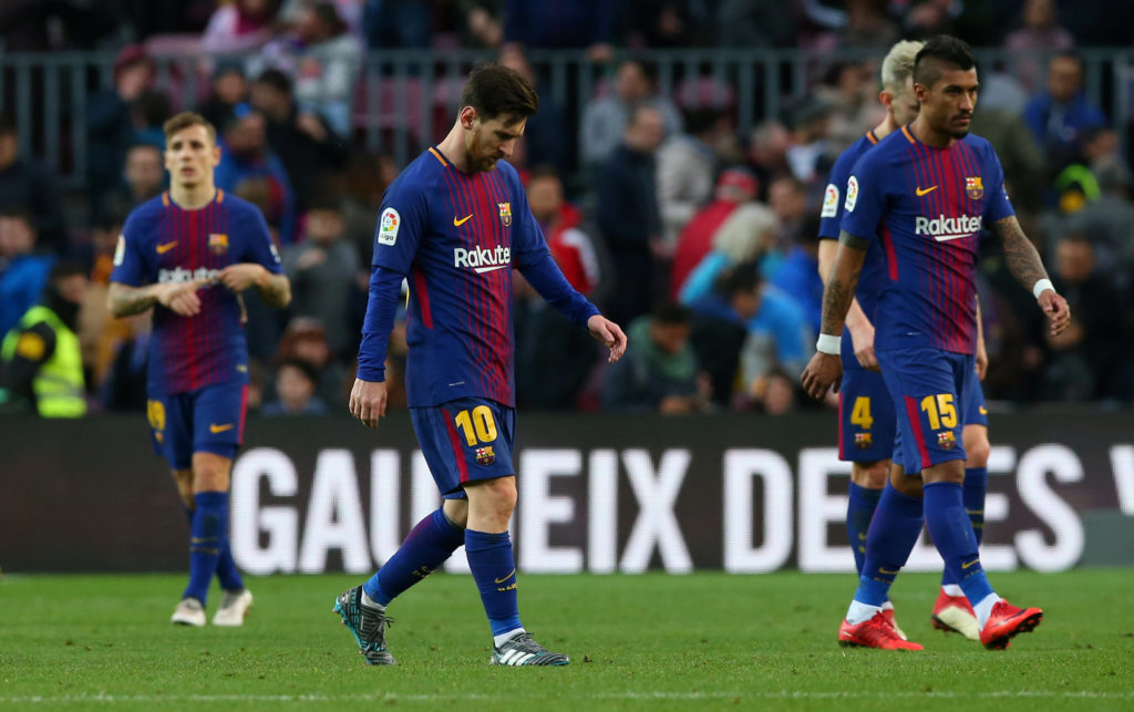 Messi tịt ngòi, Barca trận thứ hai liên tiếp phải chia điểm