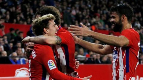 Griezmann lập hat-trick, Atletico đại thắng Sevilla