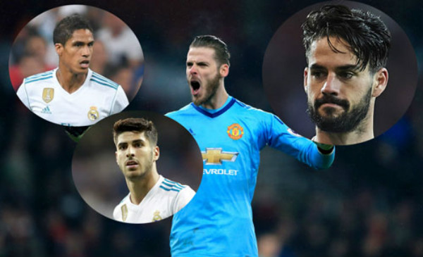 Muốn có De Gea, Real phải dùng cả Isco, Asensio và Varane để đổi?