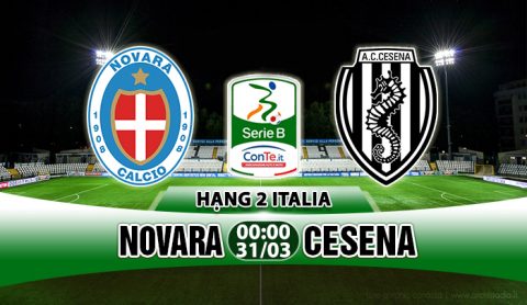Nhận định Novara vs Cesena, 0h00 ngày 31/03: Sức bật lên vùng an toàn