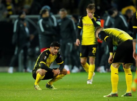 Borrusia Dortmund ngã ngựa sấp mặt trước đội bóng vô danh
