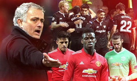 M.U “lấm lưng trắng bụng” và cái tát cho vương triều Mourinho chuẩn bị sụp đổ