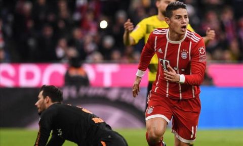 Bayern ‘chốt hạ’ tương lai James Rodriguez