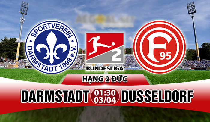 Nhận định Darmstadt vs Dusseldorf, 01h30 ngày 3/4: Quyết tâm thăng hạng