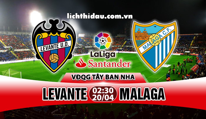Nhận định Levante vs Malaga, 02h30 ngày 20/4: Tiễn khách xuống hạng