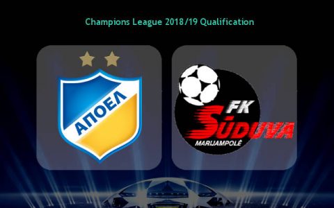 Nhận định APOEL vs Suduva, 00h00 ngày 18/7: Khó lội ngược dòng