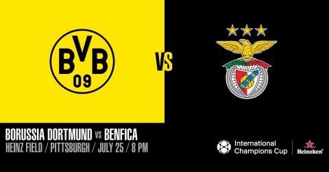 Nhận định Dortmund vs Benfica, 07h00 ngày 26/7: ICC Cup