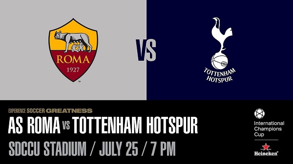 Nhận định AS Roma vs Tottenham, 09h00 ngày 26/7: ICC 2018