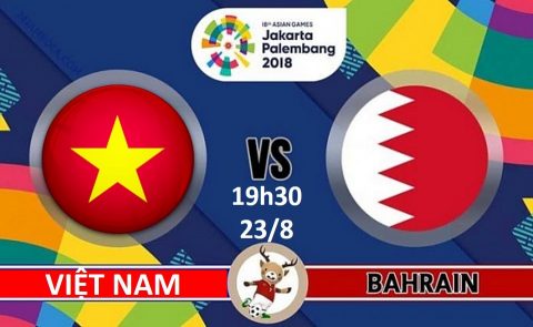 Nhận định U23 Việt Nam vs U23 Bahrain, 19h30 ngày 23/8: ASIAD 2018