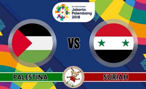 Nhận định U23 Palestine vs U23 Syria, 16h00 ngày 23/8: ASIAD 2018