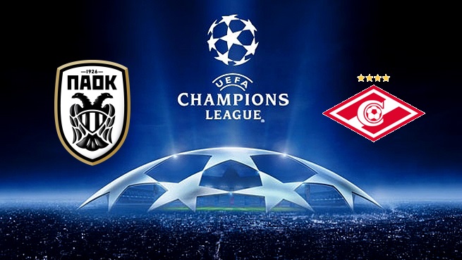 Nhận định PAOK vs Spartak Moscow, 0h00 ngày 09/08: Champions League