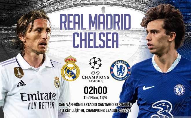 Nhận định bóng đá Real Madrid vs Chelsea – 2h ngày 13/4