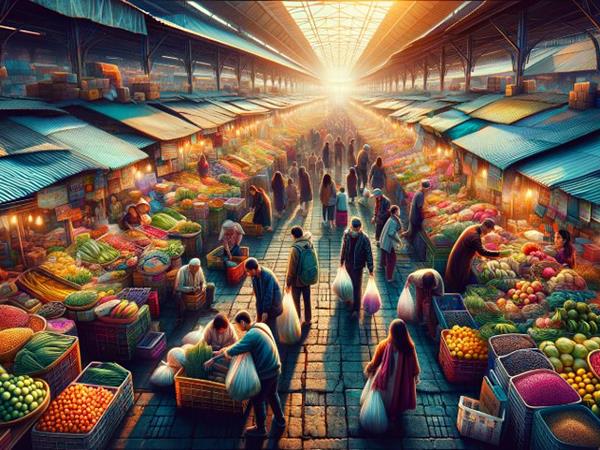 Nằm mơ thấy đi chợ là điềm gì, chọn con số gì tài lộc?