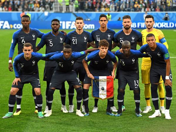 Khám phá đội hình Pháp 2018 vô địch World Cup tại Nga
