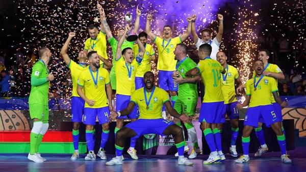 Brazil vô địch Futsal World Cup nhiều nhất
